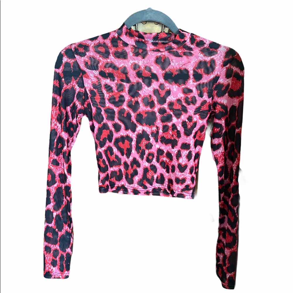Cheetah Crop Shirt